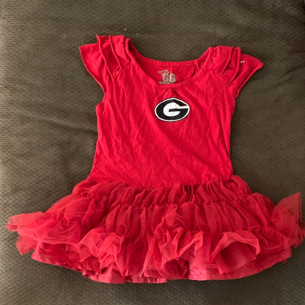 Toddler Georgia football wear.